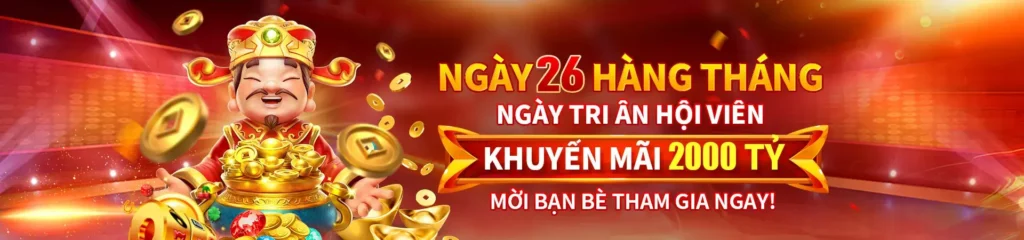 Ngày 26 hàng tháng